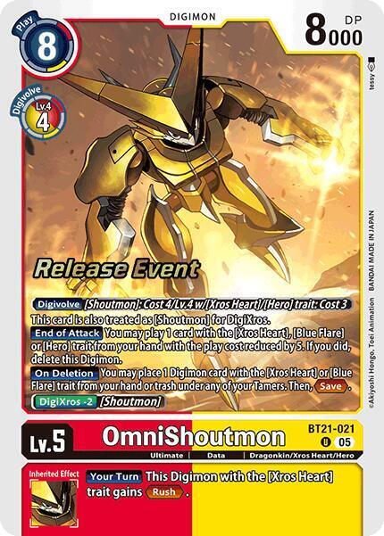 OmniShoutmon Card Front