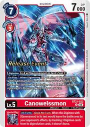 Canoweissmon · Pre-Release Stamped BT21-022