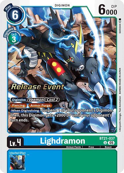 Lighdramon Card Front