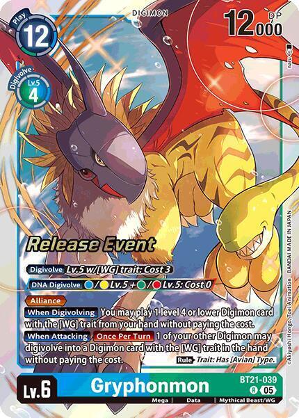Gryphonmon Card Front