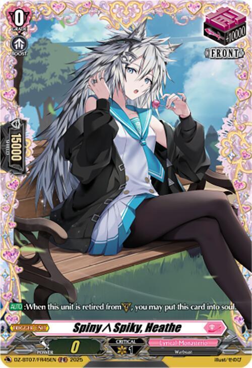 SpinySpiky, Heathe Card Front