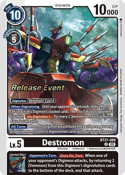 Destromon Card Front