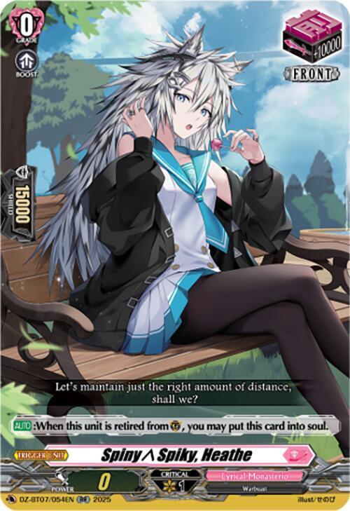 SpinySpiky, Heathe Card Front