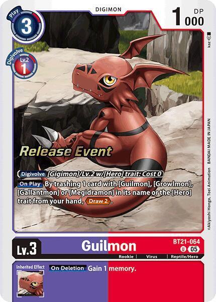 Guilmon Card Front
