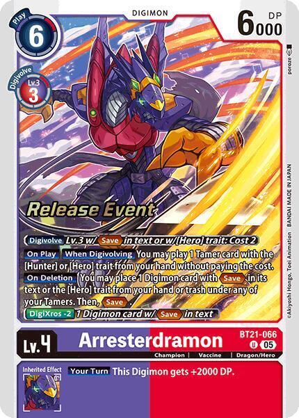 Arresterdramon Card Front