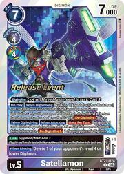 Satellamon · Pre-Release Stamped BT21-074