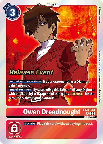 Owen Dreadnought Card Front