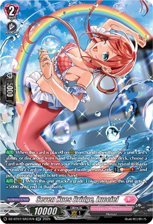 Seven Hues Bridge, Lucciel Card Front