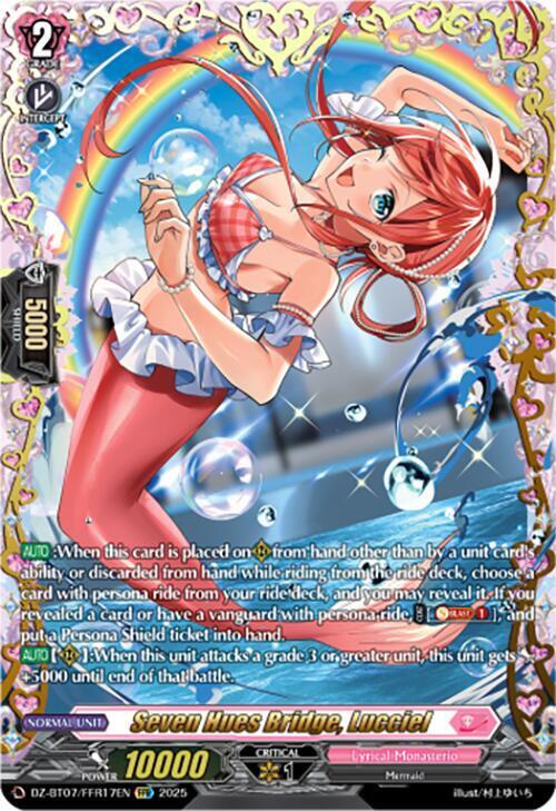 Seven Hues Bridge, Lucciel Card Front