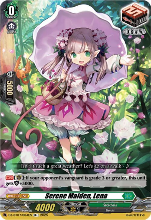 Serene Maiden, Lena Card Front