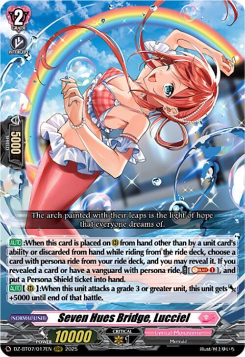 Seven Hues Bridge, Lucciel Card Front