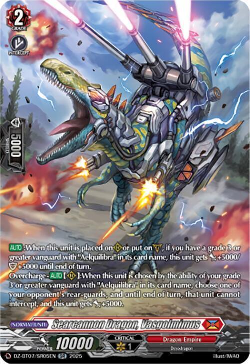 Searcannon Dragon, Vasgolmimus Card Front
