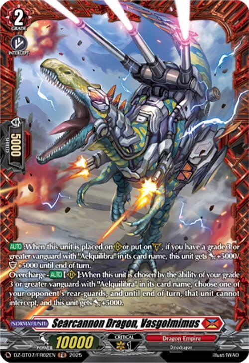 Searcannon Dragon, Vasgolmimus Card Front