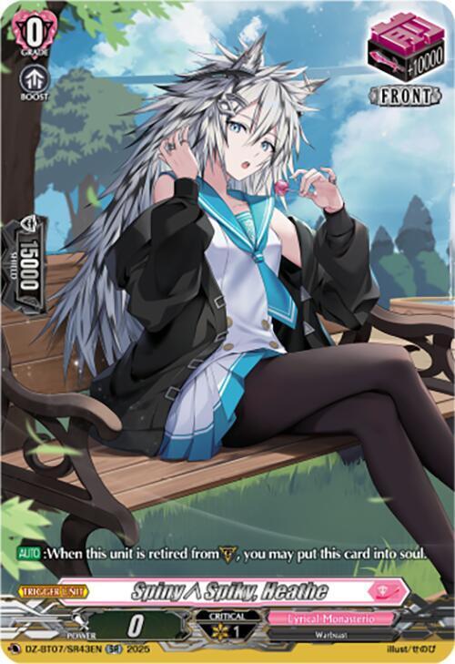 SpinySpiky, Heathe Card Front