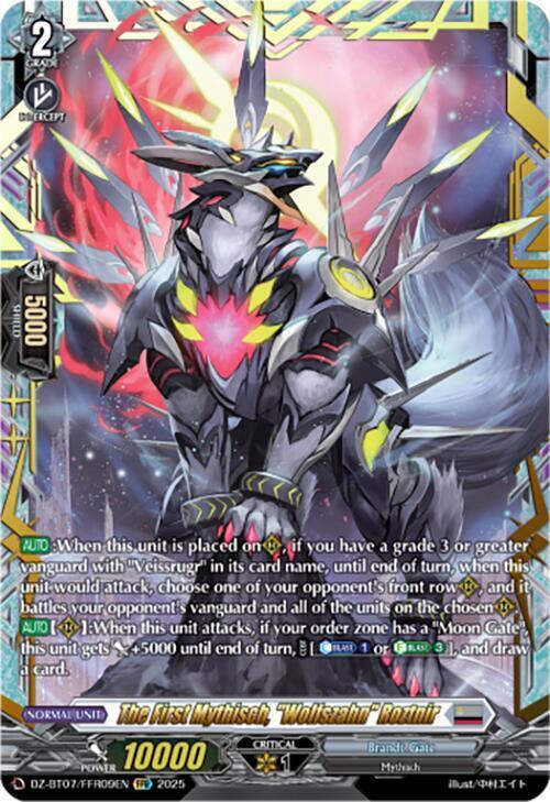 The First Mythisch, "Wolfszahn" Roztnir Card Front