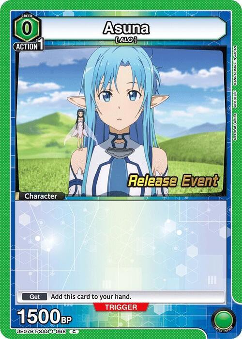 Asuna Card Front