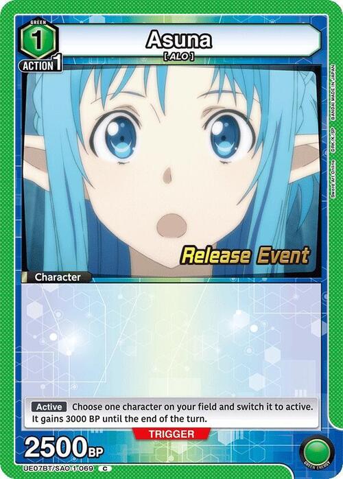 Asuna Card Front
