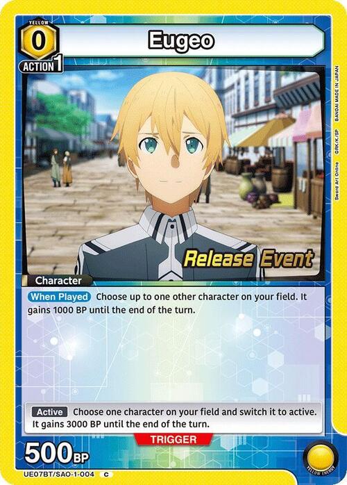 Eugeo Card Front
