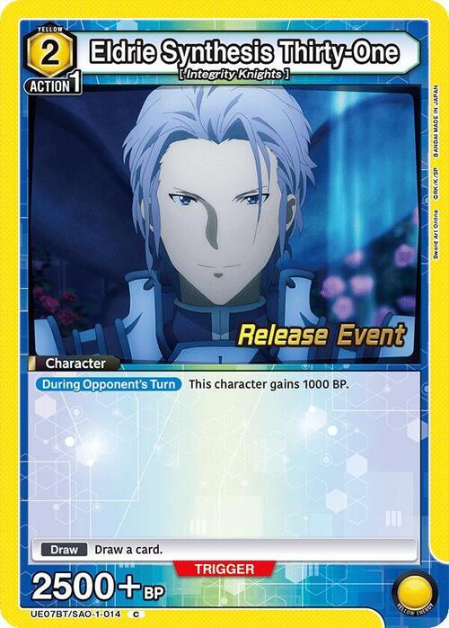 Eldrie Synthesis Thirty-One Card Front