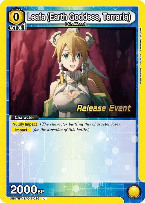 Leafa (Earth Goddess, Terraria) Card Front