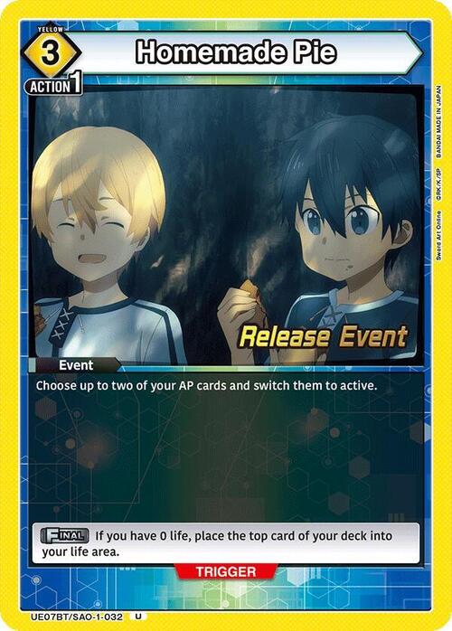 Homemade Pie Card Front