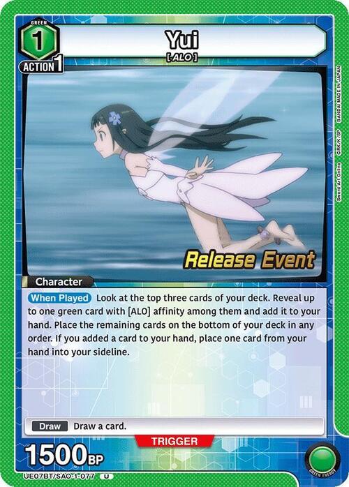 Yui Card Front
