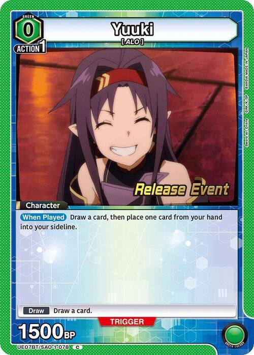 Yuuki Card Front
