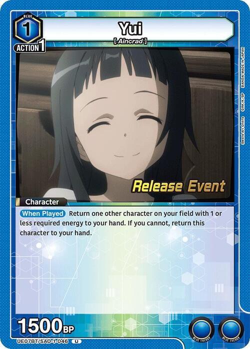 Yui Card Front