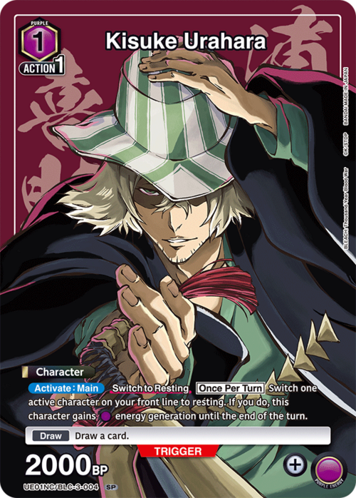 Kisuke Urahara Card Front