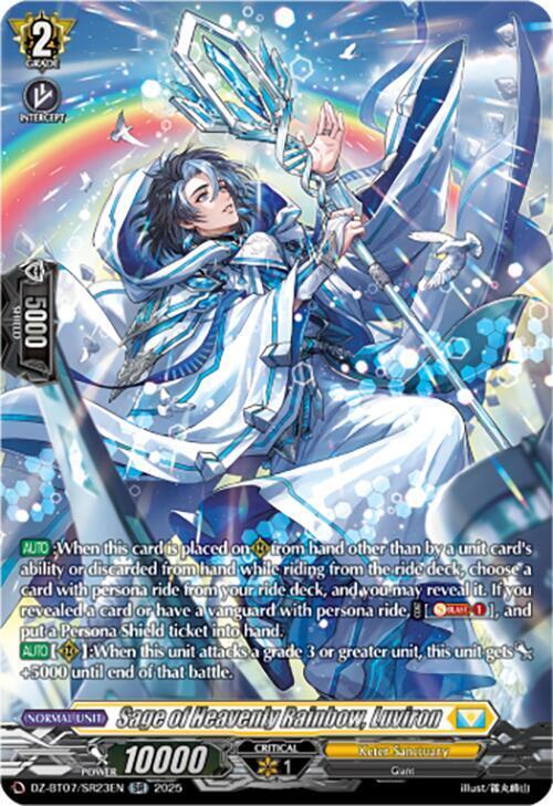 Sage of Heavenly Rainbow, Luviron Card Front