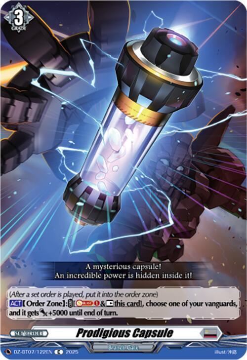 Prodigious Capsule Card Front