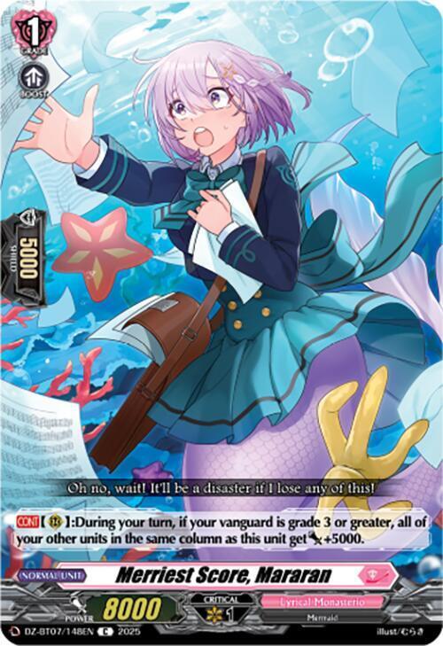 Merriest Score, Mararan Card Front