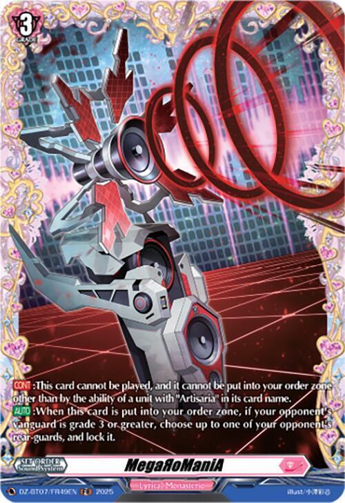 MegaRoManiA Card Front