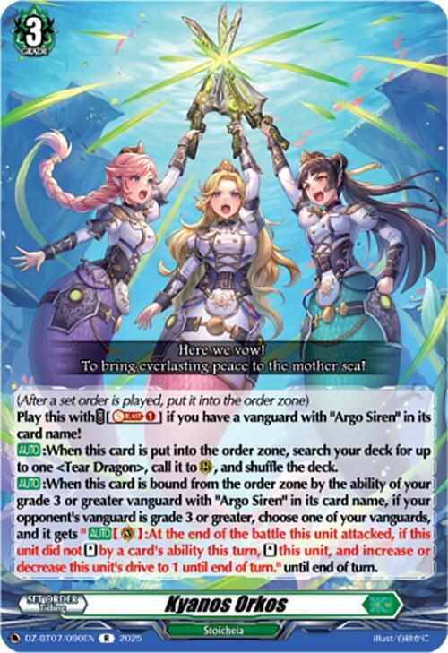 Kyanos Orkos Card Front