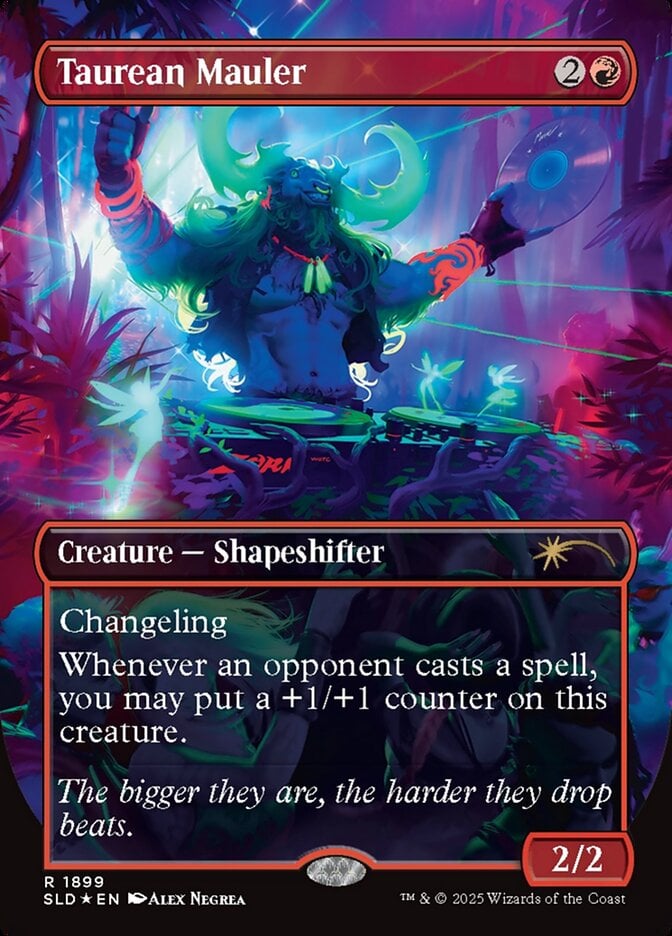 mtg secret lair commander deck everyone's invited Deck: : Toys & Games Taurean Mauler Secret Lair Commander