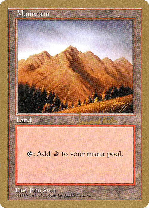 Montagna Card Front