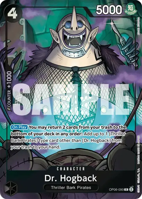 Dr. Hogback Card Front