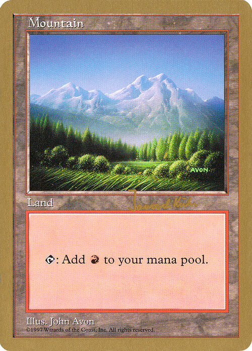 Mountain Card Front