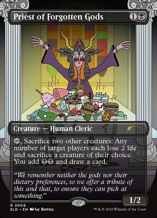 Priest of Forgotten Gods Card Front