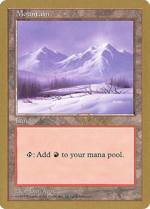 Mountain Card Front