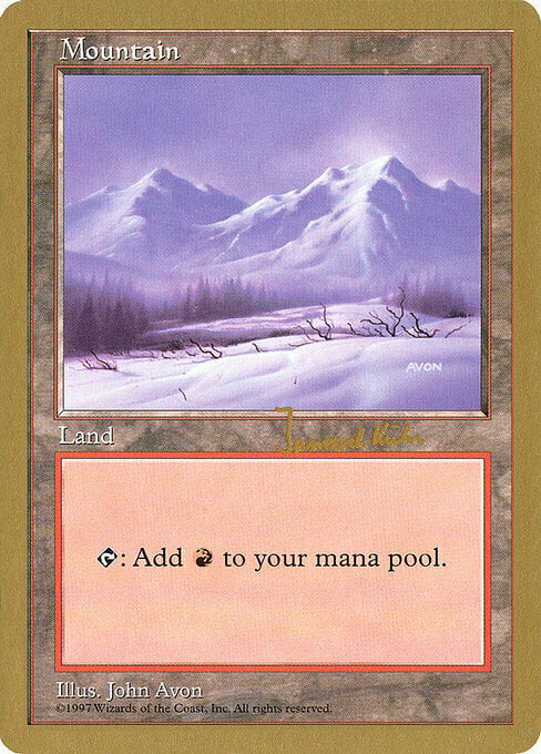 Montagna Card Front