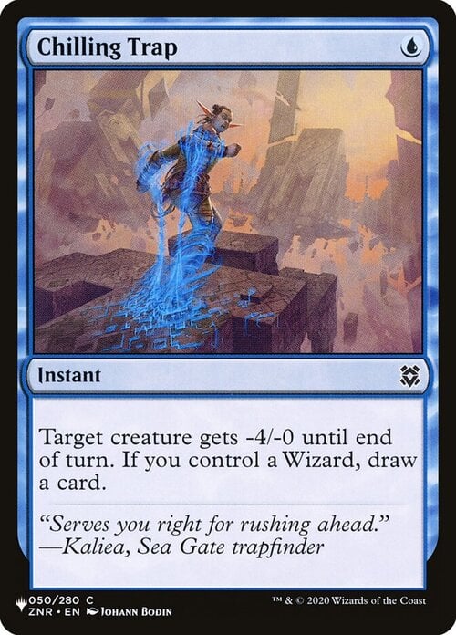 Chilling Trap Card Front