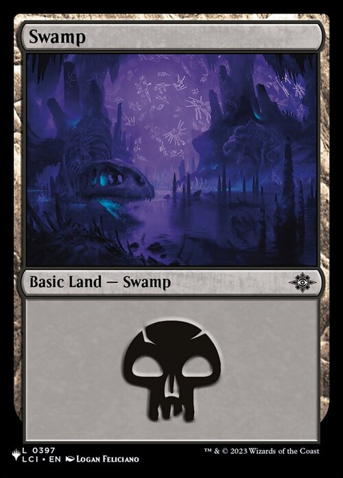 Swamp Card Front