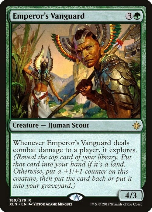 Emperor's Vanguard Card Front