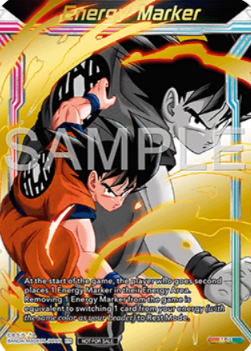 "Son Goku" Energy Marker Card Front