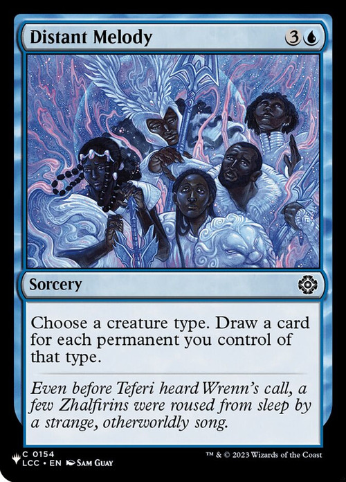 Distant Melody Card Front
