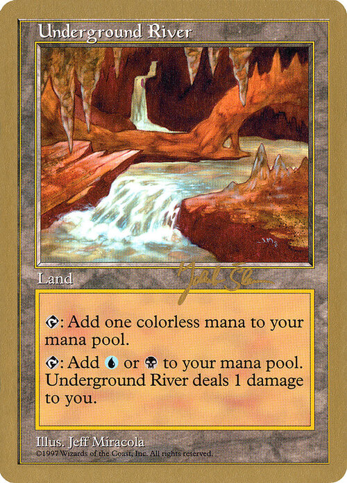 Underground River Card Front