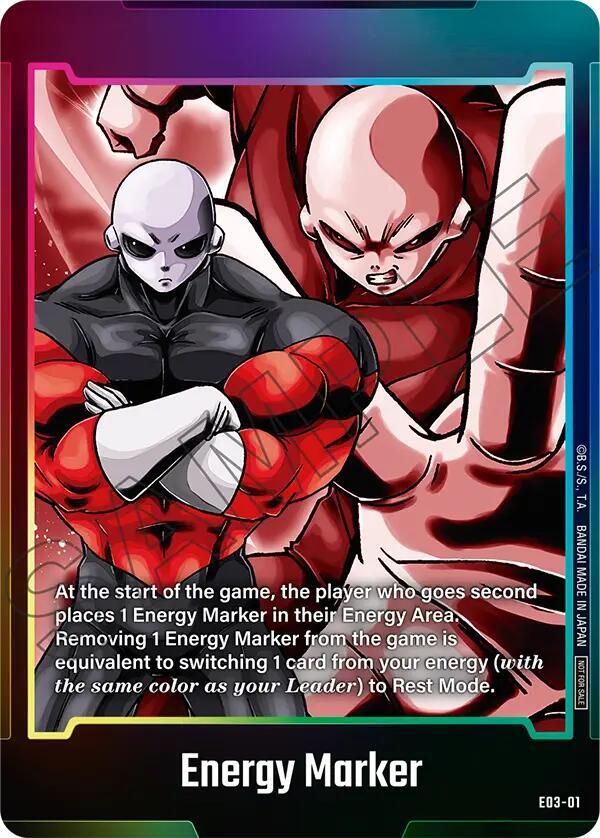 Jiren" Energy Marker Fusion World Promos | Dragon Ball Super | CardTrader