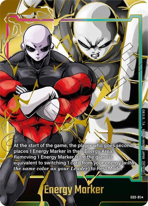 "Jiren" Energy Marker Card Front
