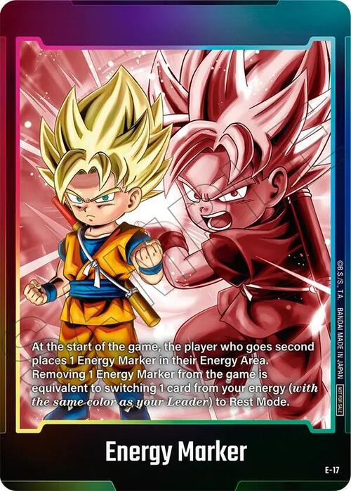 "Son Goku" Energy Marker Card Front